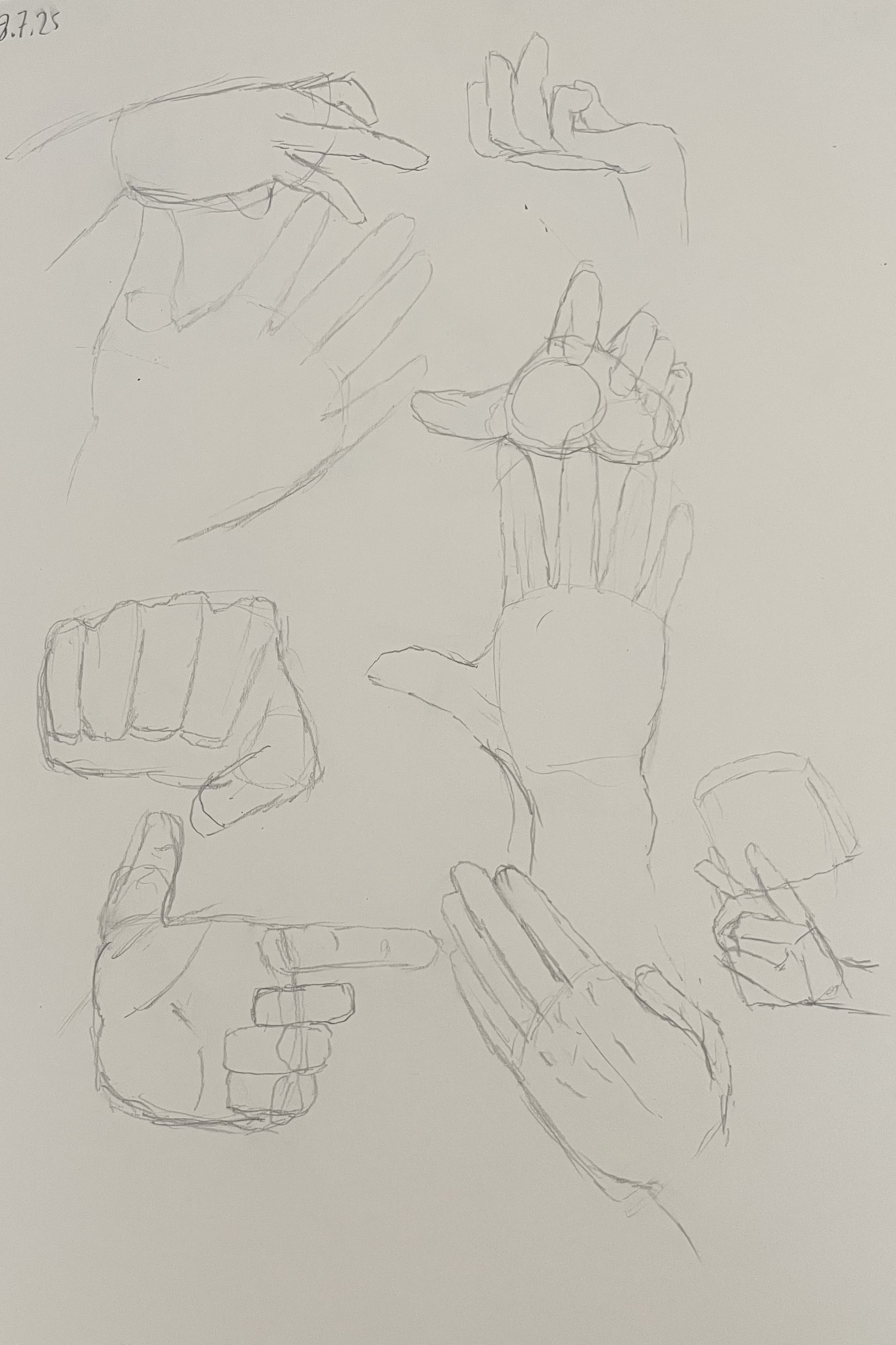 hand study