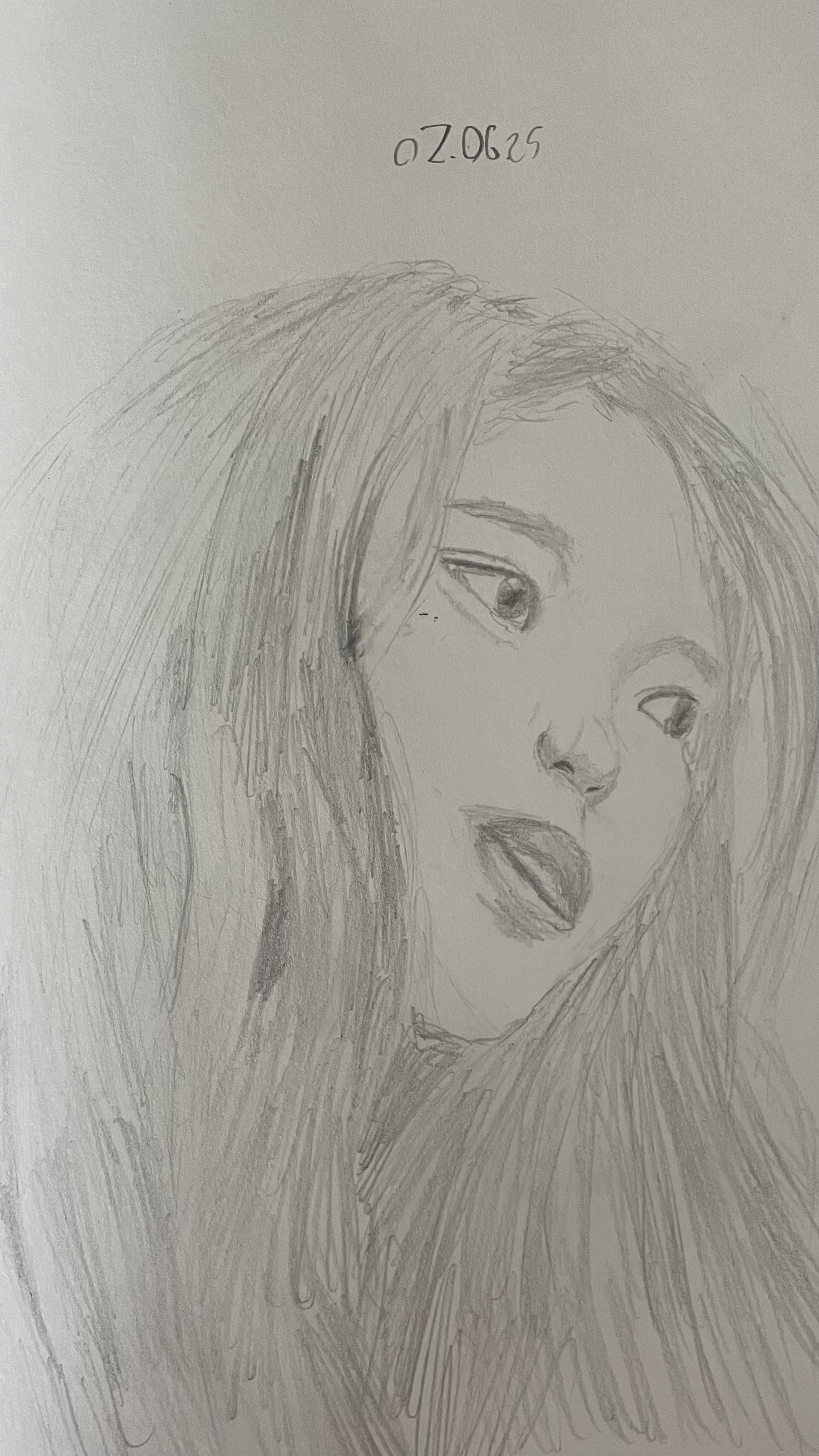 sketch of face